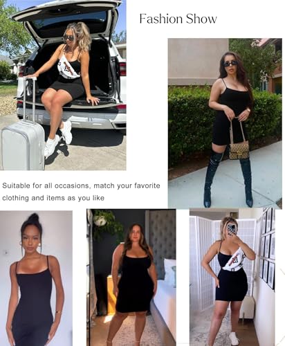 Popilush Summer Dresses for Women 2025 - Club Dress Cocktail Shapewear Mini Dress Spaghetti Straps Dinner Date Night Bodycon2