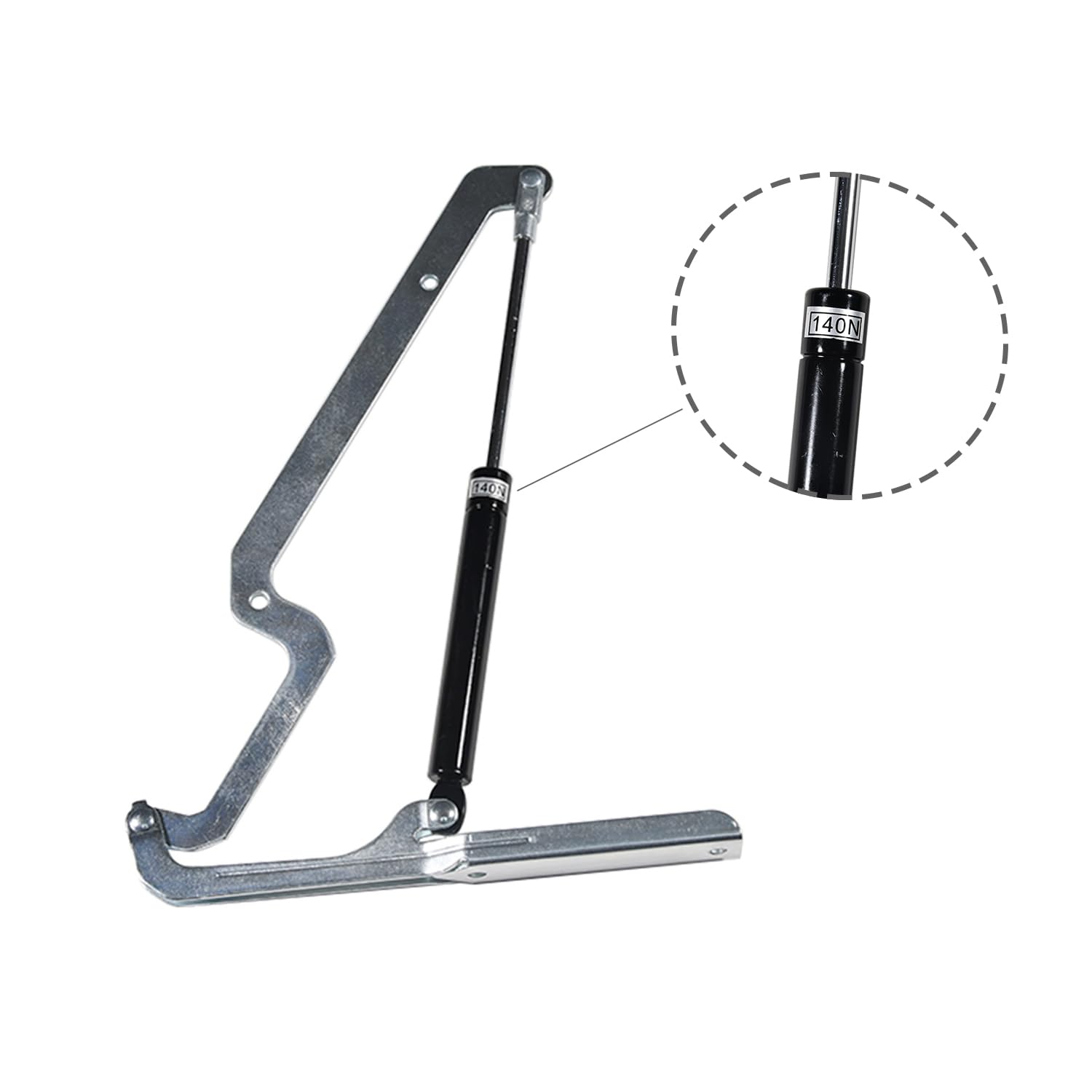 Gasdruckheber für Mülltonnenbox Store It Out 2st Gasdruckfeder 140N Kompatibel mit Arc/Max/Ace/Prem 1150 XL/Elite WLPS