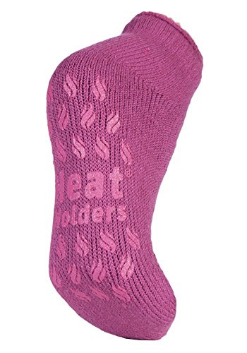 HEAT HOLDERS 3 Pack Womens Low Slipper Socks Thermal Sneaker Slipper Socks3