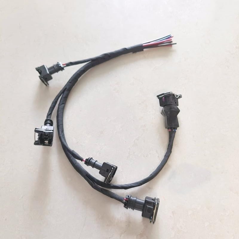 Car Fuel Injector Plug Harness Suit for Suit for Audi A4 A6 for Volkswagen for Passat B5 Touan for Bora 1.8T - (Color Name: as The Picture)