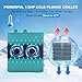 AS ColdPlunge Ice Bath Water Chiller for Cold Plunge Tubs, 1/3 HP Upgraded Cold Plunge Chiller with External Filter Water Pump, Ideal for Cold Plunge Recovery Ice Bath Tub Home 110V Cooling Chiller