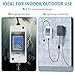 Home Energy Monitor, Haoguo 110V EV Charger Pass-Through Power Usage Monitor with IP 65 Waterproof for Indoor/Outdoor Use, Ideal for Monitor RV, Outdoor Generators, Households
