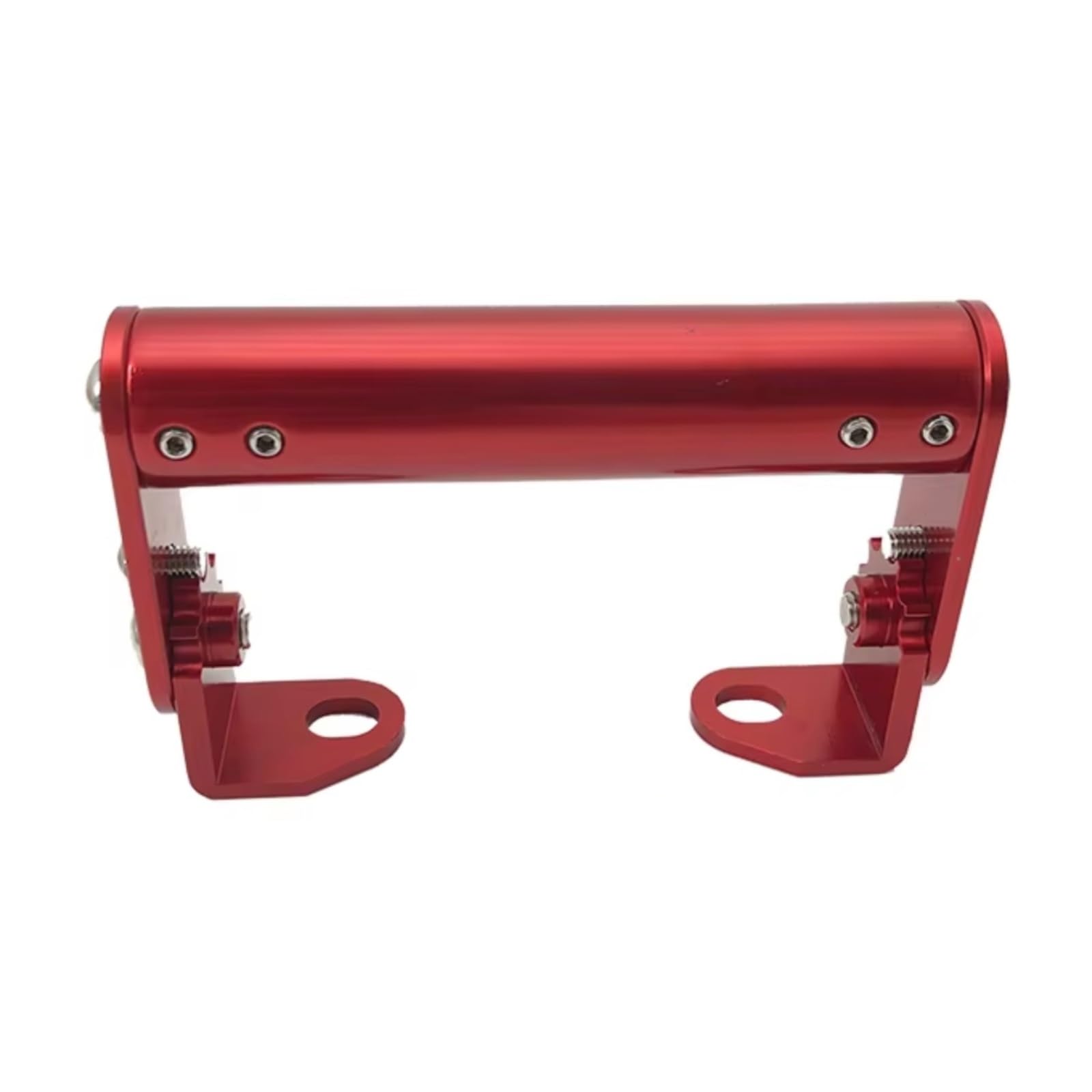 Support navigation moto NC750X rouge et support téléphone guidon - 3