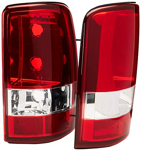 Spec-D Tuning LT-DEN00G2RPW-TM Gmc Yukon Denali/Chevy Tahoe Red Tail Lights