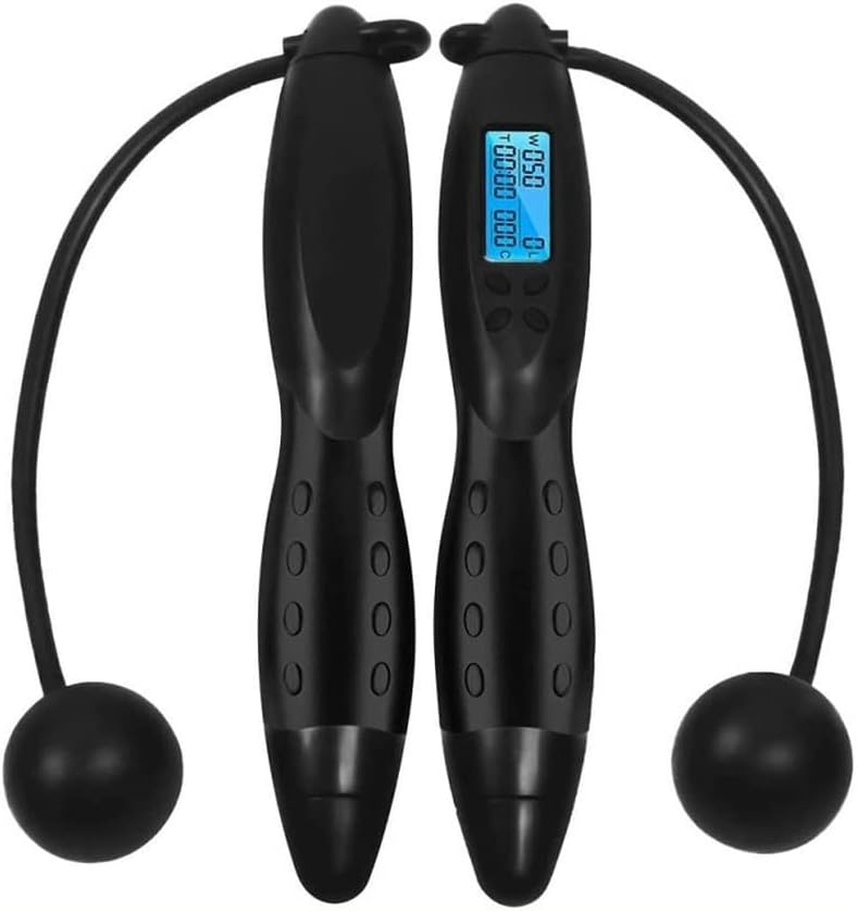 VIDI 30cm Digital Counting Speed Skipping Counter Jump Rope Indoor Outdoor Gym Fitness Cordless Calorie