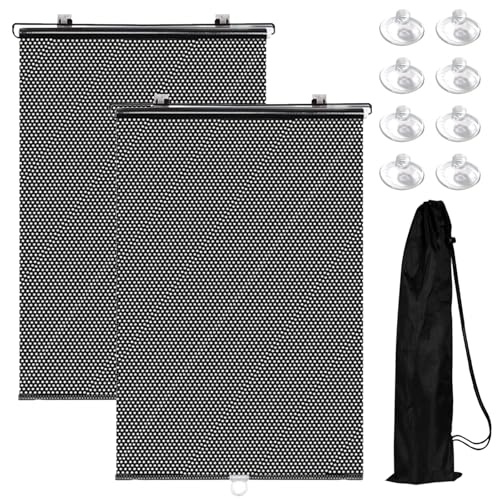 Tendine Parasole Auto Bambini,2 Pezzi Tende Oscuranti Vetri Auto,Parasole Auto
