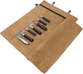 Chefs Knife Bag(11 Slots), Knife Roll for Kitchen Knife Tools Up To 18.8”