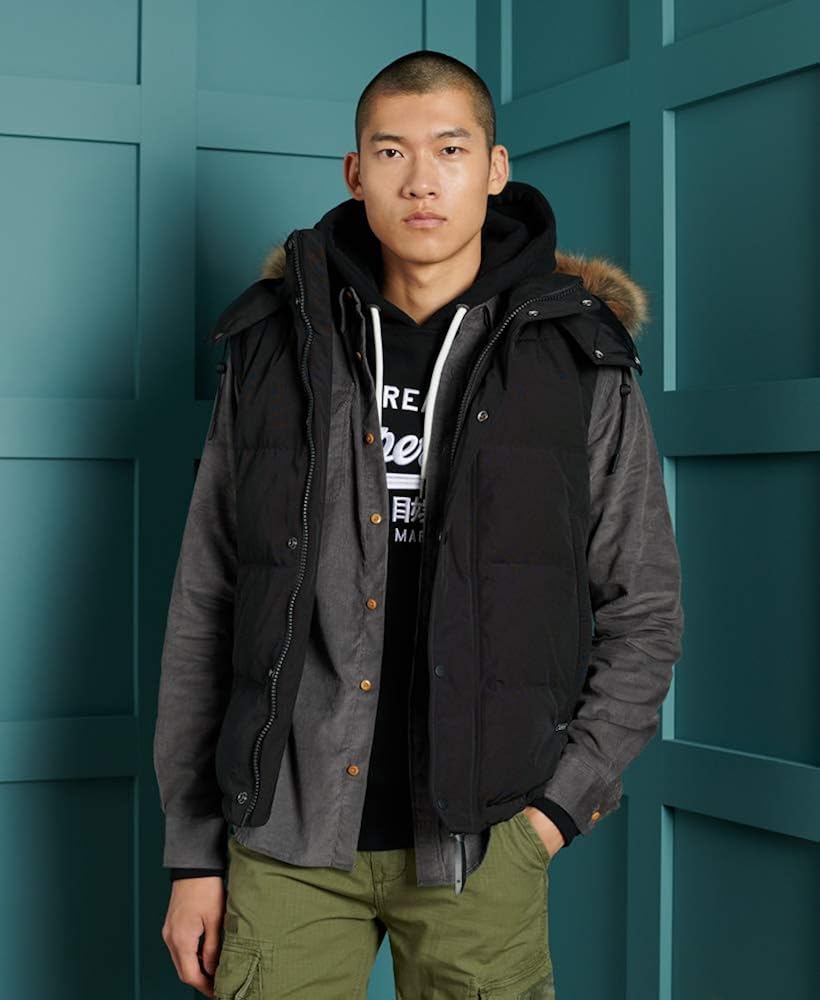 Rookie down gilet superdry Clearance