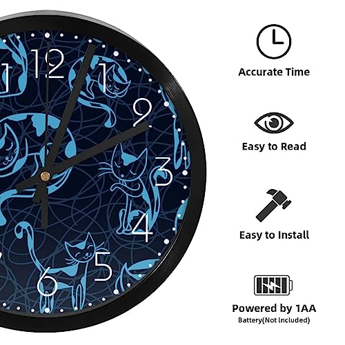 Horloge murale à quartz silencieuse de précision supérieure