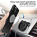 TOPGO Socket Car Mount for Phone Holder Cute Bear Style Silicone Grip Stand with Phone line Clasp for Collapsible Socket User Used on Dashboard, Home, Office, Kitchen, Desk, Wall (Black) 3 Pack