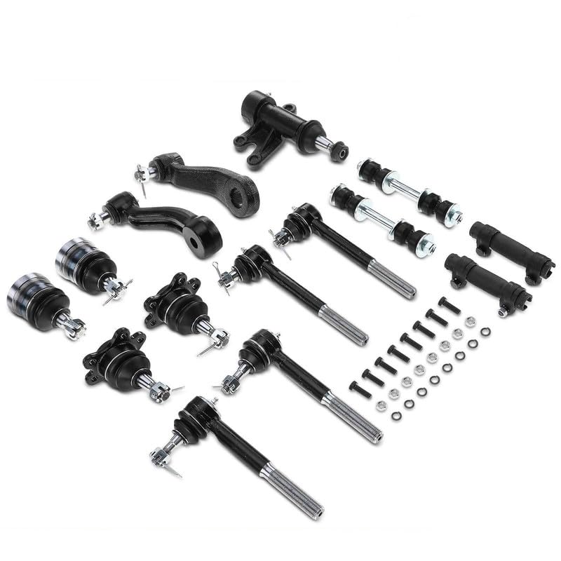 Replacement Parts for 15x Idler Arm Pitman Arm&Sway Bar Link&Tie Rod End Ball Joint for Chevy GMC Mod-A58PP-44793
