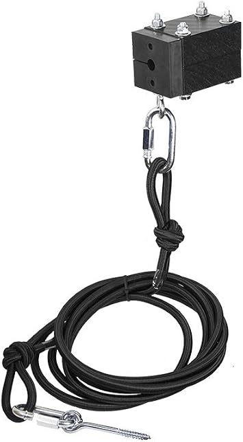 Bungee Brake Kit 20FT Zipline Brake System to Gently Slow and Stop Riders for a Fun Ride