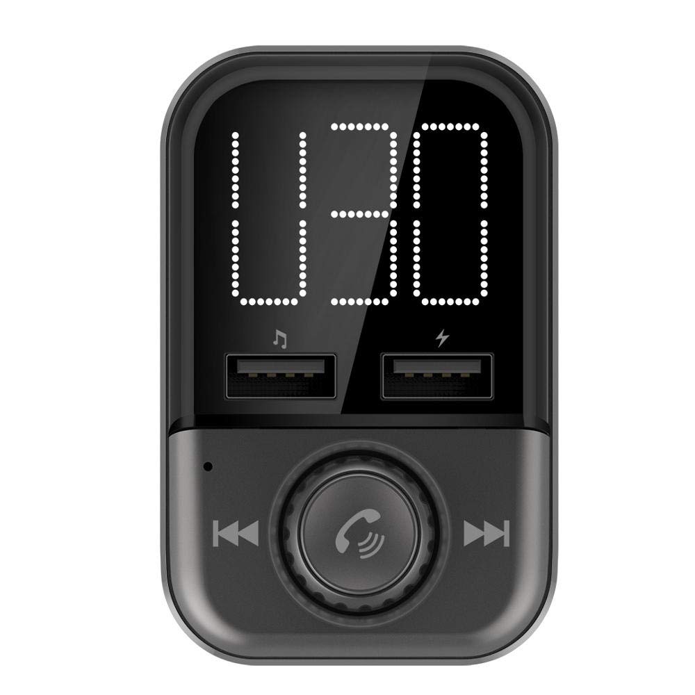 Quelima Bt72 Color Screen Screen Bluetooth MP3 Car Transmetteur FM Voiture Bluetooth QC3.0 Handsfree Charge Rapide