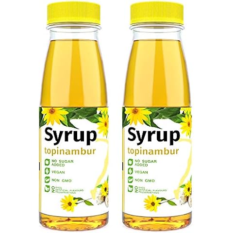 Sirup ohne Zuckerzusatz Topinambur 2 Flasche Cover