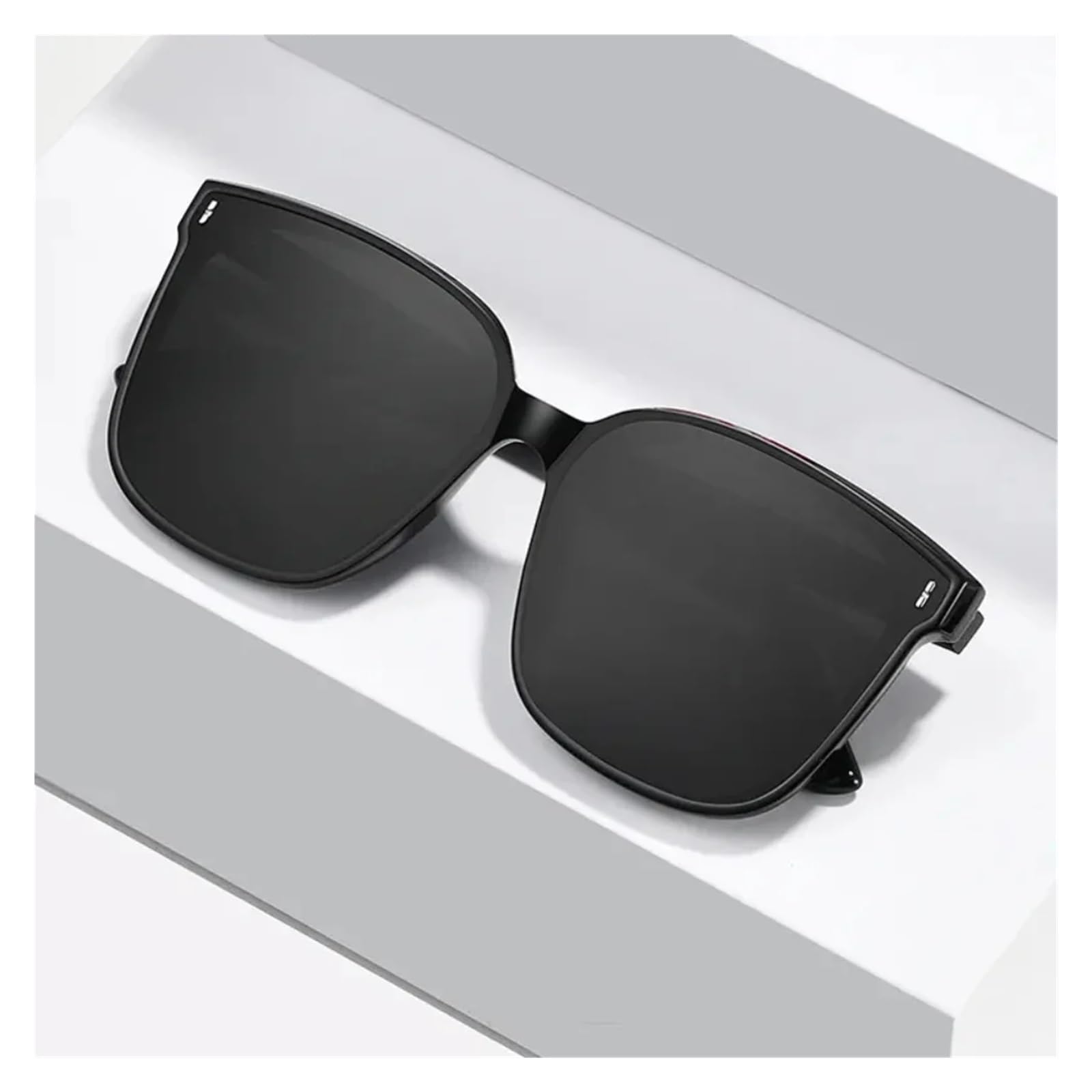 Sunglasses Men Women Retro Style Large Frame Polarized Anti-UV Value Eye Accessories