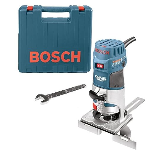 Bosch PR20EVSK-RT 1 HP Colt Variable Speed Electronic Palm Router Kit (Renewed)