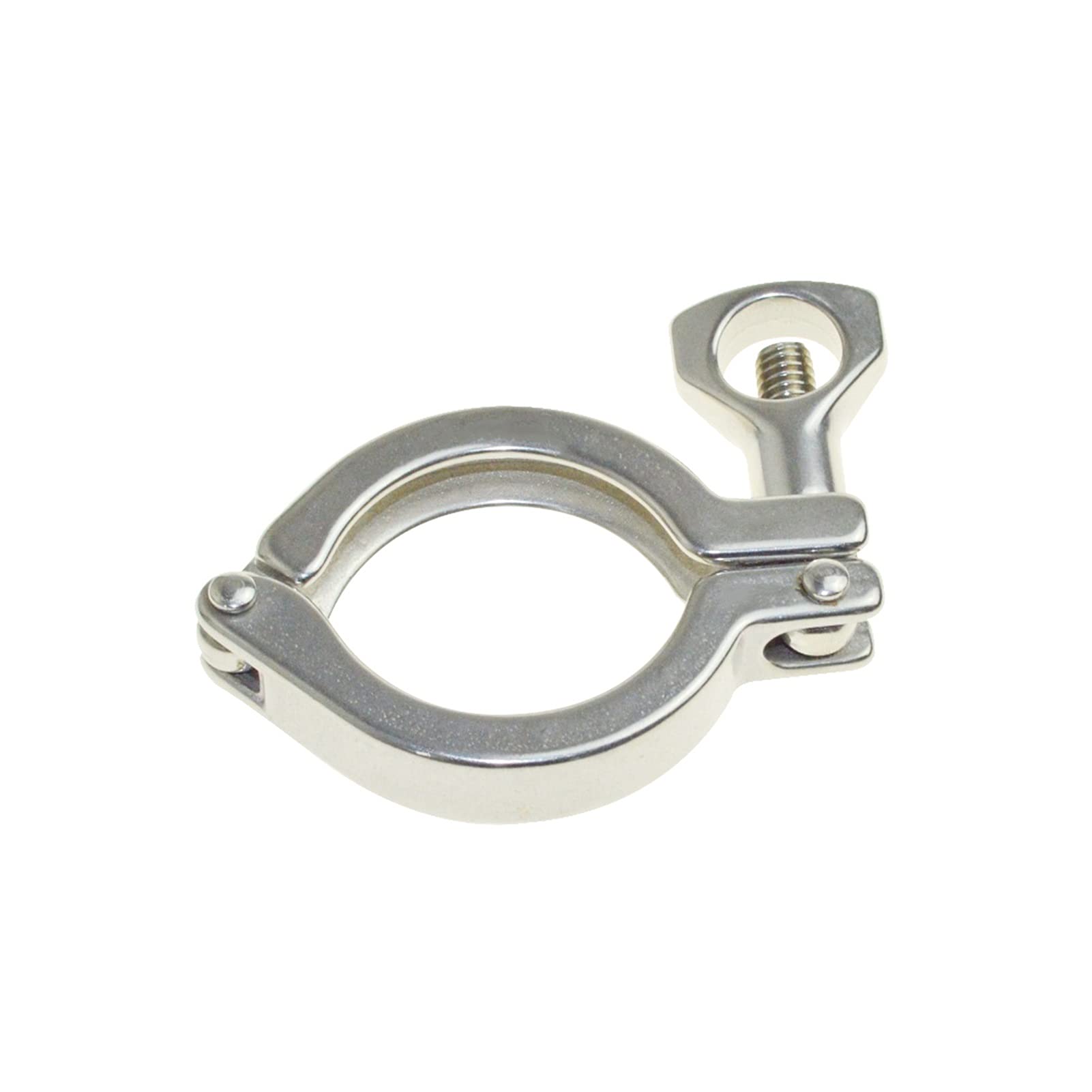 YANGQI yaoqijie 1"- 8" Pulgadas de Acero Inoxidable de Acero Inoxidable Tri férula trébol SS 304 Ajuste for la Brida del Tubo con Junta de Silicona Lasting (Color : 1 PC, Size : K-268mm)