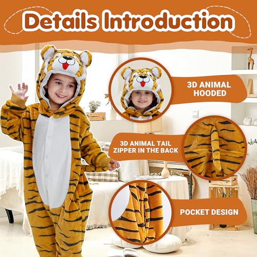 Disfraz completo para niños MICHLEY Animal 5-6 años miniatura 3
