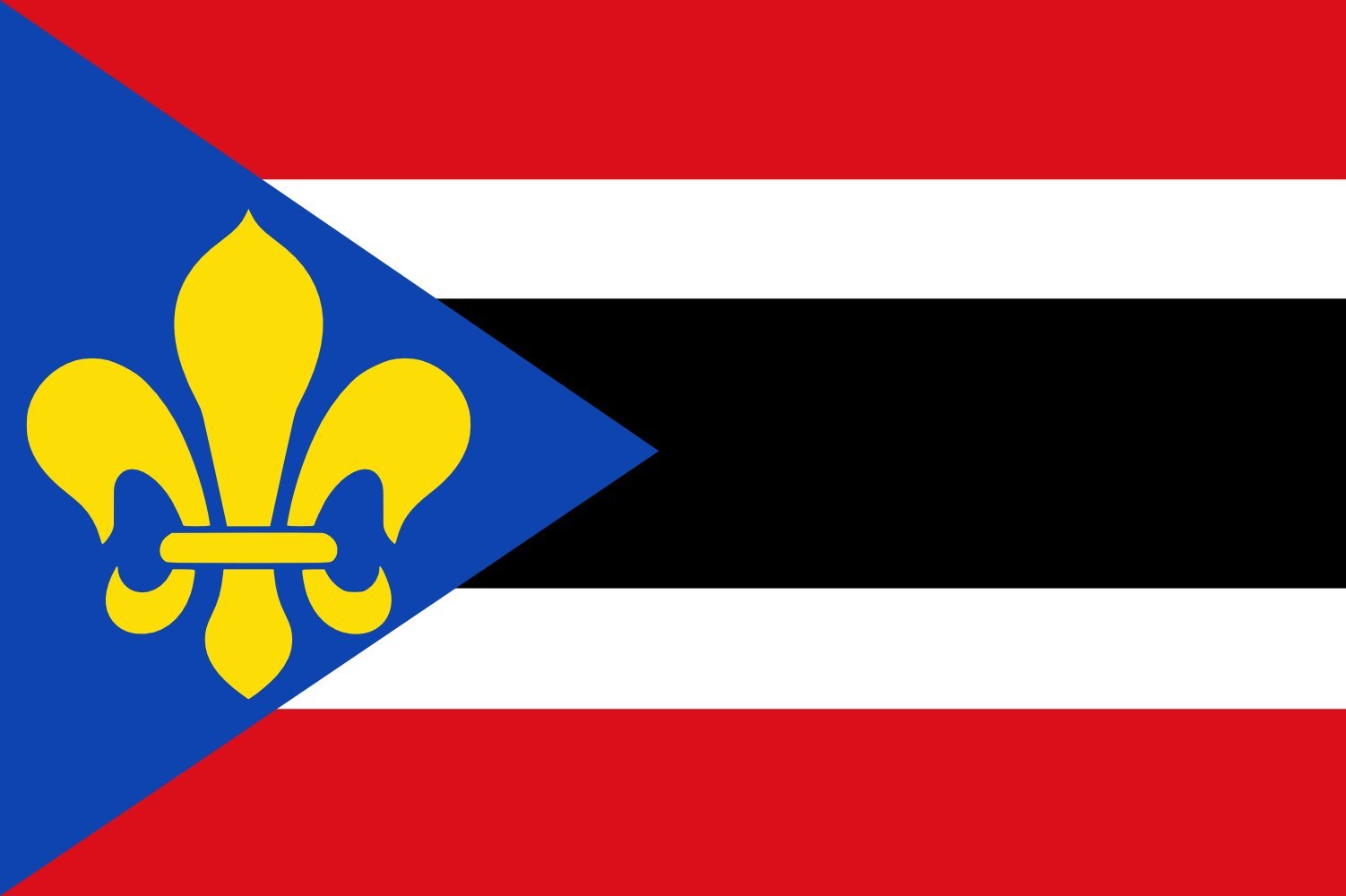Drapeau Large Froubuorren vlag - Dorpsvlaggen Friesland grand modèle