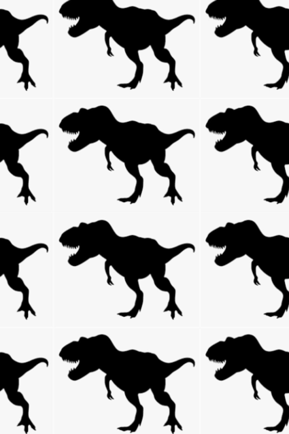 T-Rex wide ruled notebook