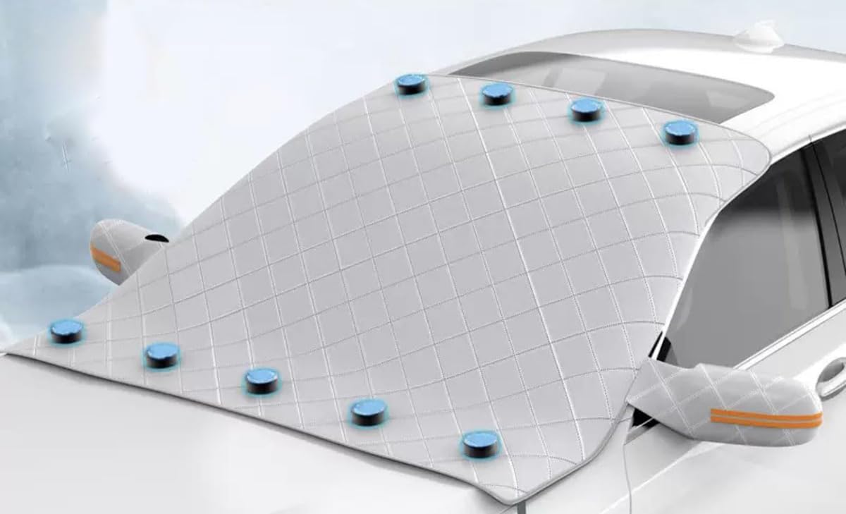 BUULOO Car Windshield Cover,Compatible with Mazda CX-7 CX-8 CX-9 MX-5 RX-8 CX-30 CX-50 CX-90,Car Sunshade Front Window,A-170 * 143