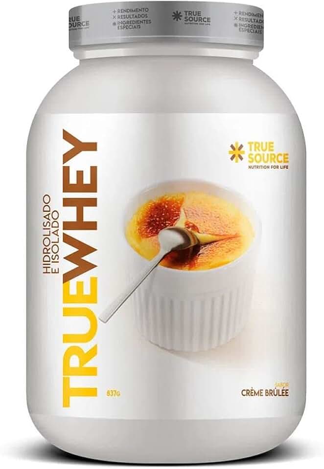 True Source True Whey (837G) - Hidrolisado E Isolado - Vanilla Creme Brulle
