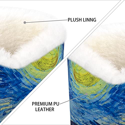 Image of Plush Fluffy Lined Anti-scratch Eyeglasses Holder Protective Glasses Stand Case