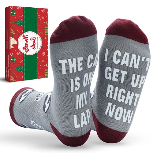 Funny Cat Socks Stocking Stuffers - Women Christmas Gifts Thanksgiving Day White Elephant Birthday Secret Santa Gifts for Mom Dad Wife Daughter Girls, Novelty Cute Cat Socks for Women Men Teens Adults Funny Cat Socks Stocking Stuffers - Women Christmas Gifts Thanksgiving Day White Elephant Birthday Secret Santa Gifts for Mom Dad Wife Daughter Girls, Novelty Cute Cat Socks for Women Men Teens Adults