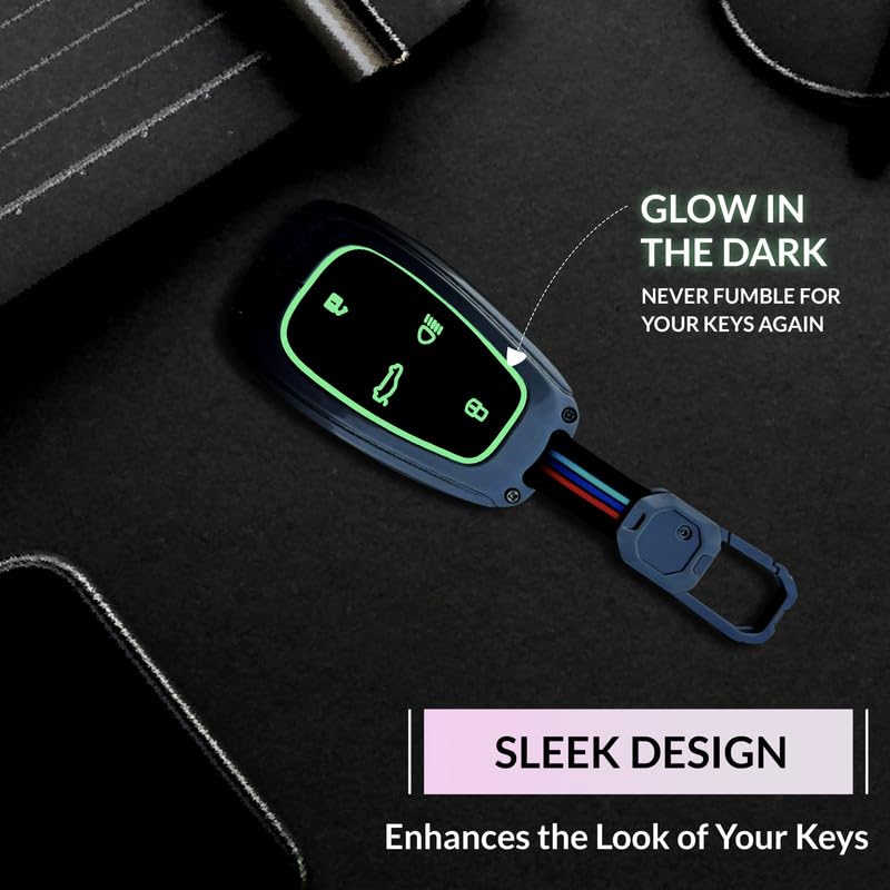 Image of NEODRIFT 'KeyShield' Car Key Cover for Tata Tigor (Shape 1, 04 Buttons) (Durable, Stylish, and 360 Protection)
