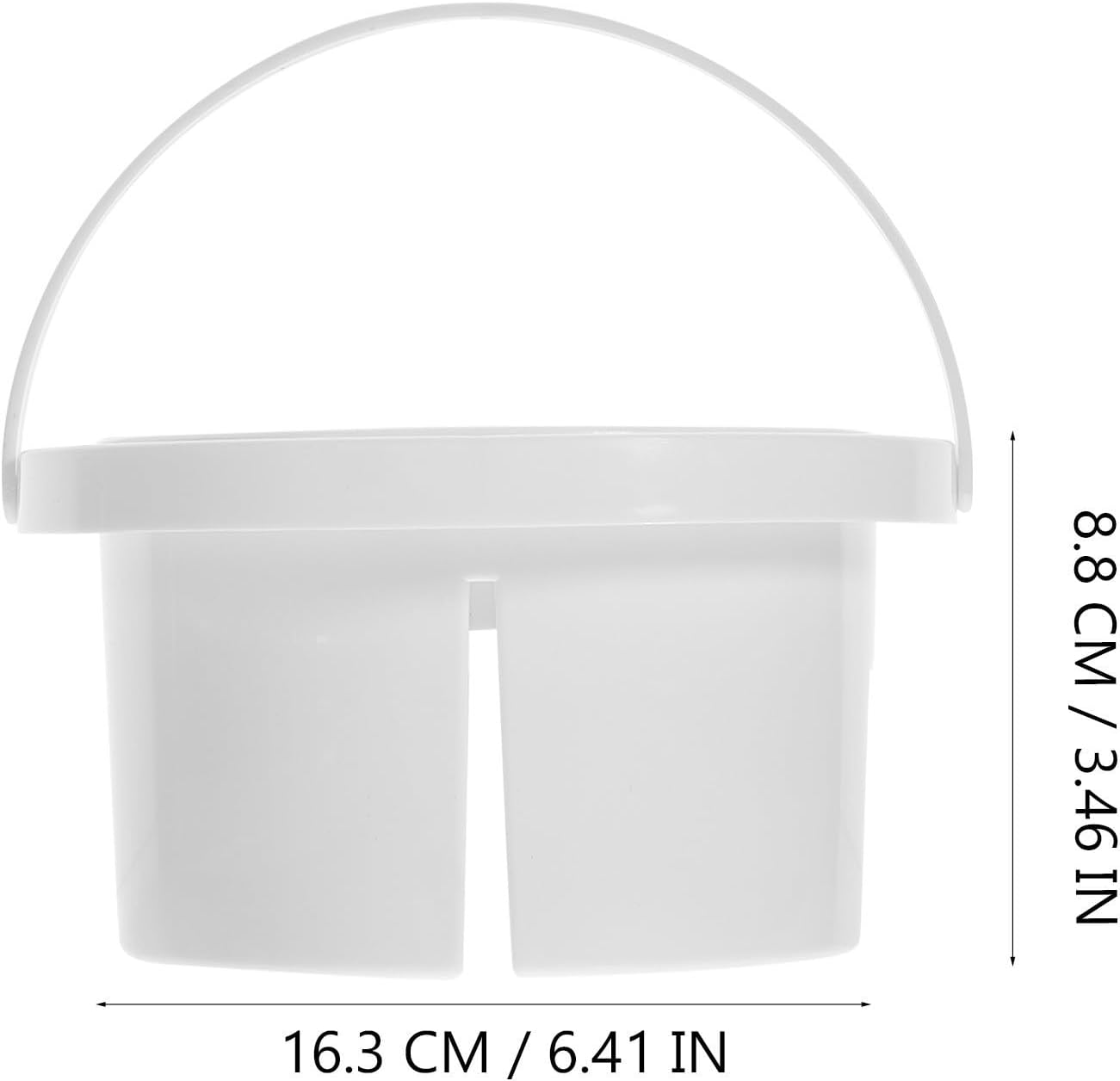Reusable Paint Brush Cleaner Plastic Water Bucket for Students