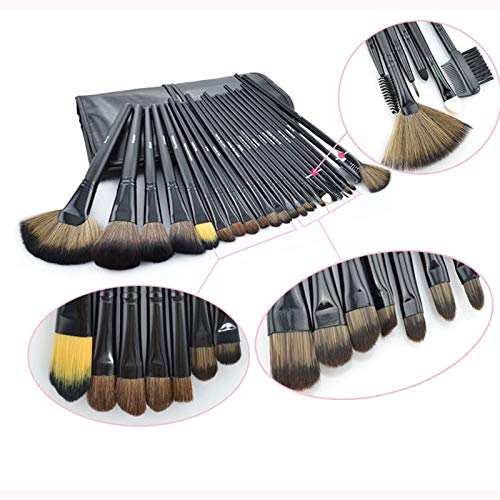 32Pcs Makeup Brushes Tool Set Cosmetic Powder Eye Shadow Foundation Blush Blending Beauty Make Up Brush image 3