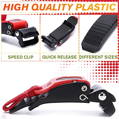 Motorcycle Helmet Quick Release Buckle Strap Locks - 3Pcs Chin Strap Football Helmet Adult Adjustable Straps With Clips For Backpacks - Helmet Buckle Quick Release Belt Clip Plastic Clips For Straps #TOP2