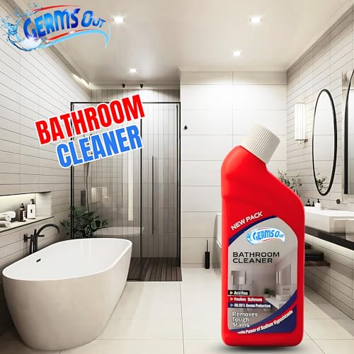 Image of All Purpose Floor & Tile Cleaner 500ml, Bathroom Floor Cleaning Liquid, Removes Grease, Dirt & Tough Stains, Multi-Surface Wall Cleaner (Pack of 3)