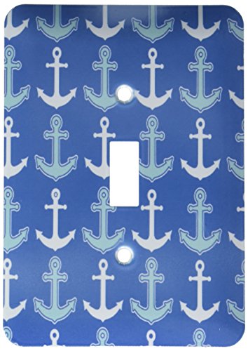 Interrupteur à bascule ancre bleu marine aqua lsp_192888_1 mural