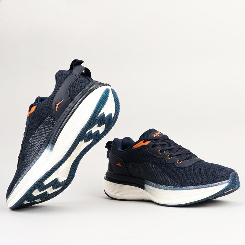 Image of JQR Rapid FIRE Sports Shoe for Men | Breathable Mesh | Shock Absorption | Nonslip | Lightweight & Comfortable | Stylish & Durable for Running, Gym, Walking, Jogging & Casual Use for Everyday Wear
