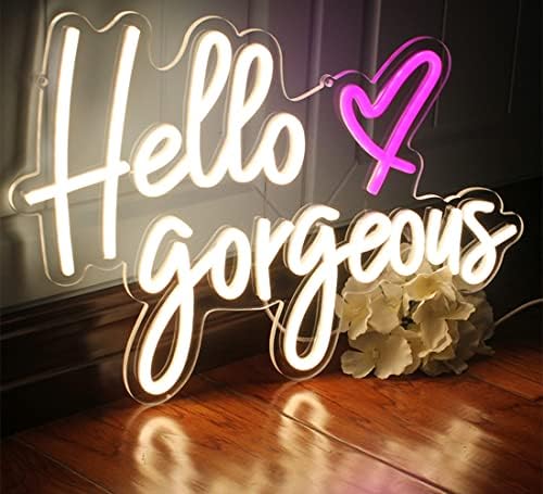 Sunset&Sea LED Neon Signs Wave Neon Lights for Bedroom Decoration Cool Wall Decor for Living Room Boy's Girls Room USB Powered(15 * 8.7")