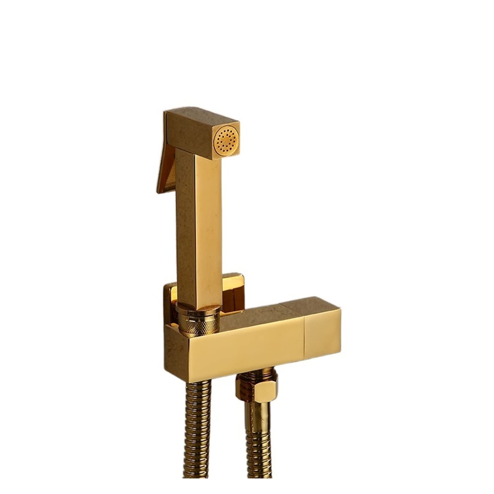 Ensemble de robinets en cuivre doré pour bidet et hygiène WC