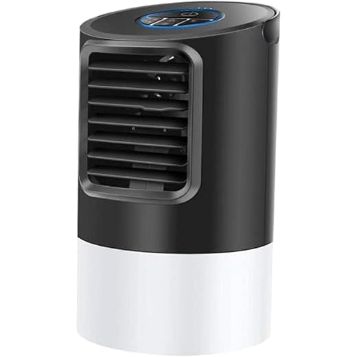 CALANDIS Mini Air Conditioner Fan Bedroom Air Cooler with Ti