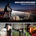 OMERIL Luces Bicicleta Delantera y Trasera Linterna Bicicleta Recargable, IP65 Resistente con...