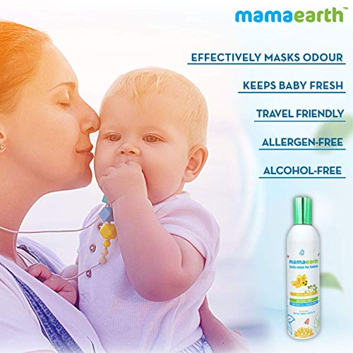 Image of Mamaearth Gentle Cleansing Shampoo for Babies (200 ml) & Perfume Body Mist for Babies and Kids with Allergen Free Jasmine Fragrance for All Day Freshness 150 ml