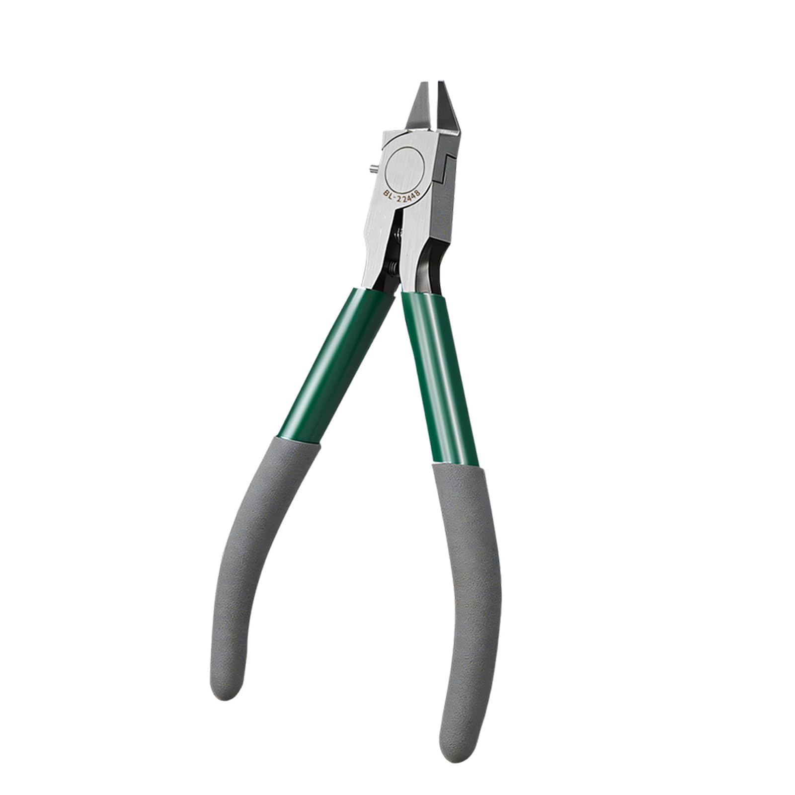 Sxrq Ergonomic Automatic Spring Return Single Edged Nippers With Antislip Handle And Cover For Smooth Cutting Protective Cap Side Cutter