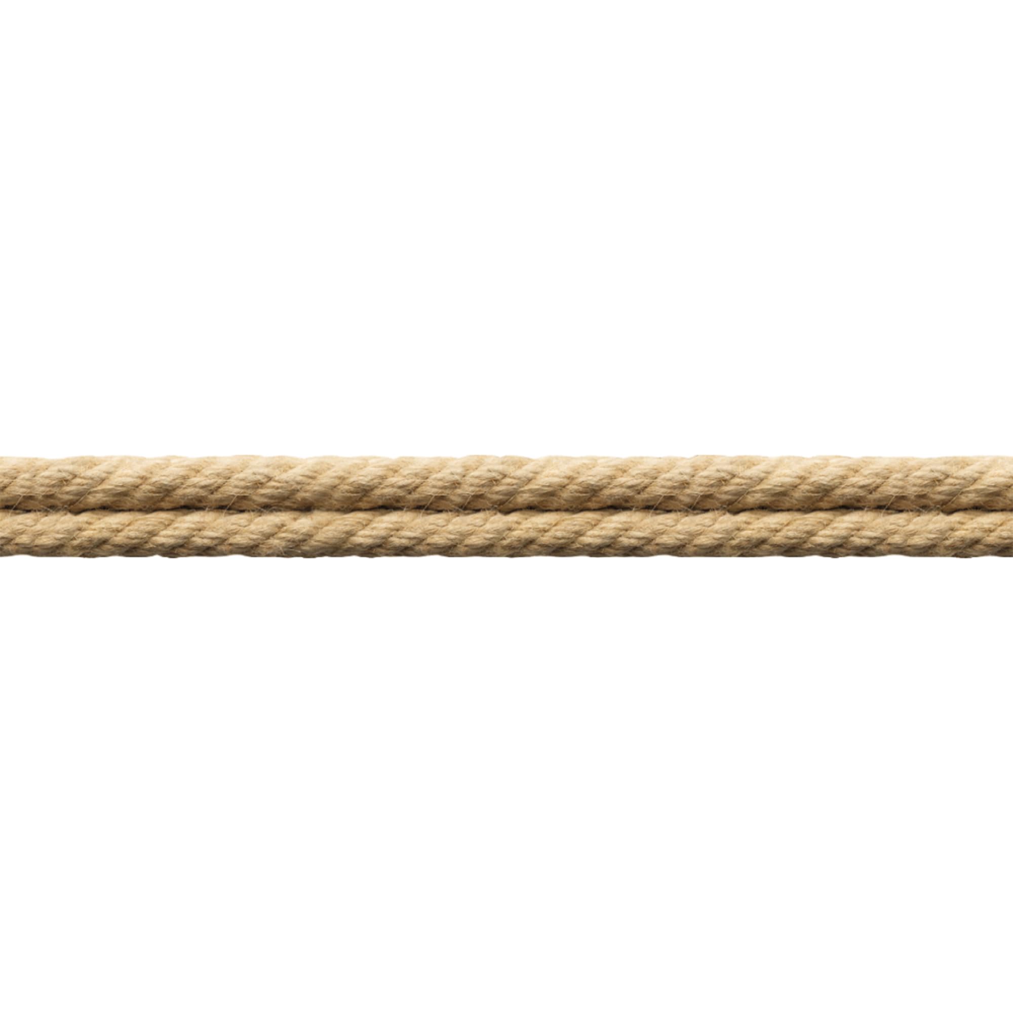 Frise décorative adhésive, adhésif effet corde découpée, trompe-​l'œil, 5 cm X 300 cm