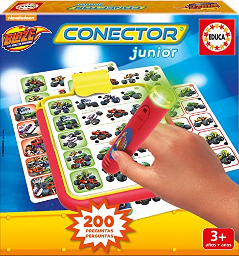 Educa - The Monster Machines Conector Junior Blaze, Juego Educativo (16994)