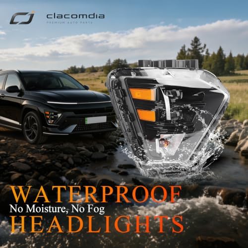 Right Passenger Side LED Headlight For 2024-2025 Hyundai Kona #92102-BE020 — 사진 6