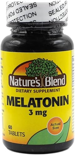 Nature's Blend Melatonina 3 mg 60 Comprimidos