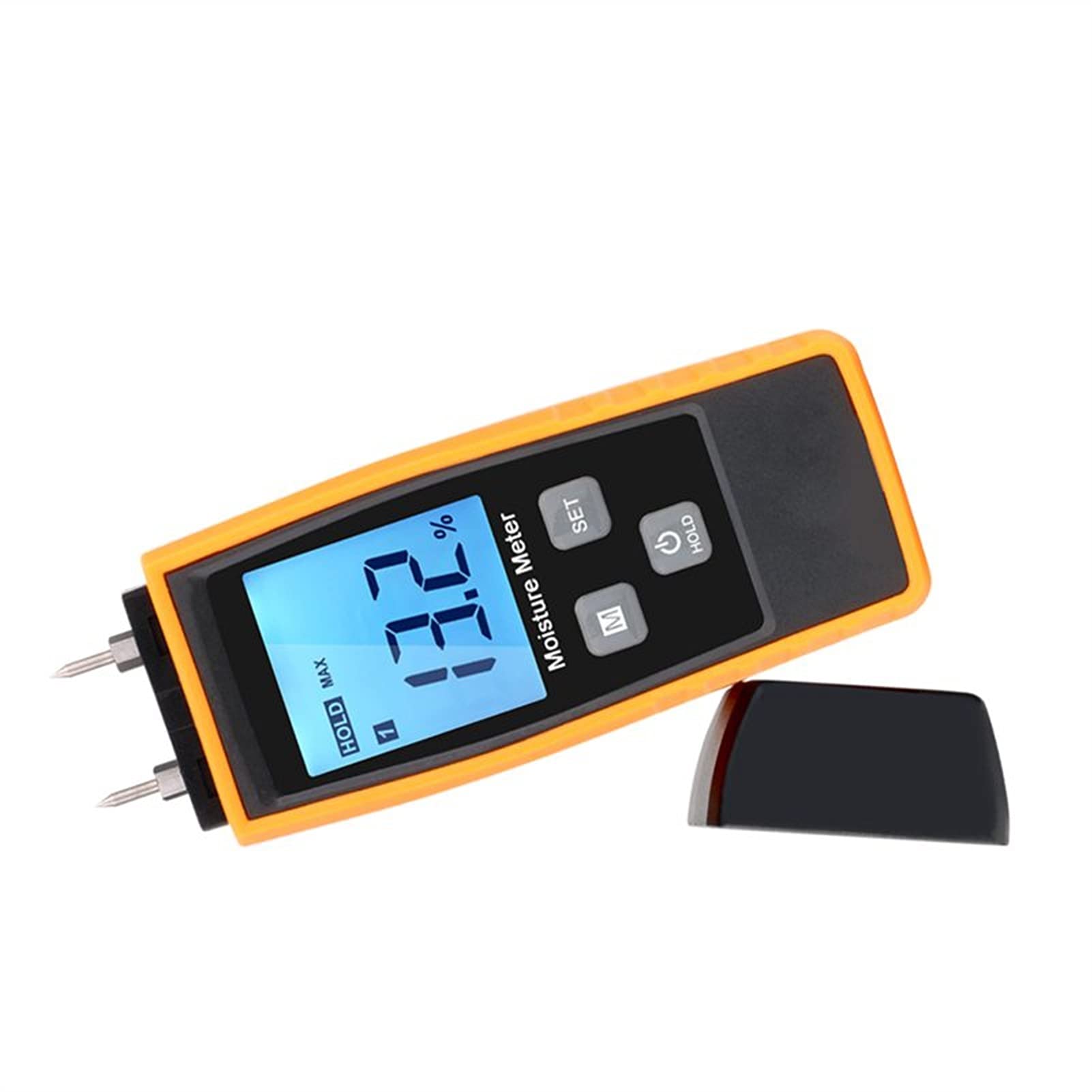 Igrometro Digitale Misuratore di umidità del legno digitale LCD 0-80% Rilevatore mortaio cemento portatile