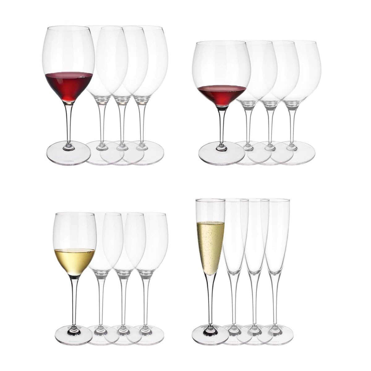 Villeroy & Boch - Maxima Wein- und Sektgläser Set 16-teilig, Klar