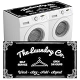 Teenyyou 54'' x 27.5'' Washer and Dryer Covers for the Top Load, Protective Dust Cover Pad for Front Load Washer, Non Slip Quick-dry Washing Machine Countertop Protector Mat for Laundry Room, Kitchen