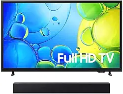 Samsung Combo Smart TV 43' Full HD F6000F 2025 + Soundbar HW-B400F/ZD