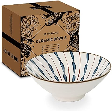 KYONANO Bol de cereales de cerámica Cover
